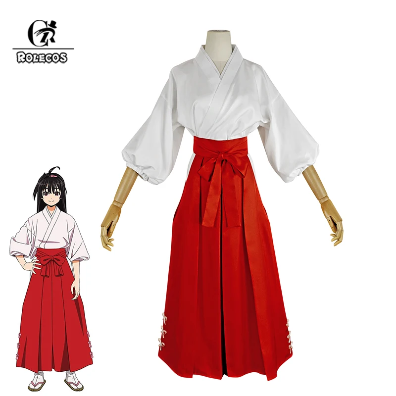 

ROLECOS Anime Nige Jouzu no Wakagimi Ayako Mochizuki Cosplay Costume The Elusive Samurai Kendo Uniform Halloween Carnival Suit