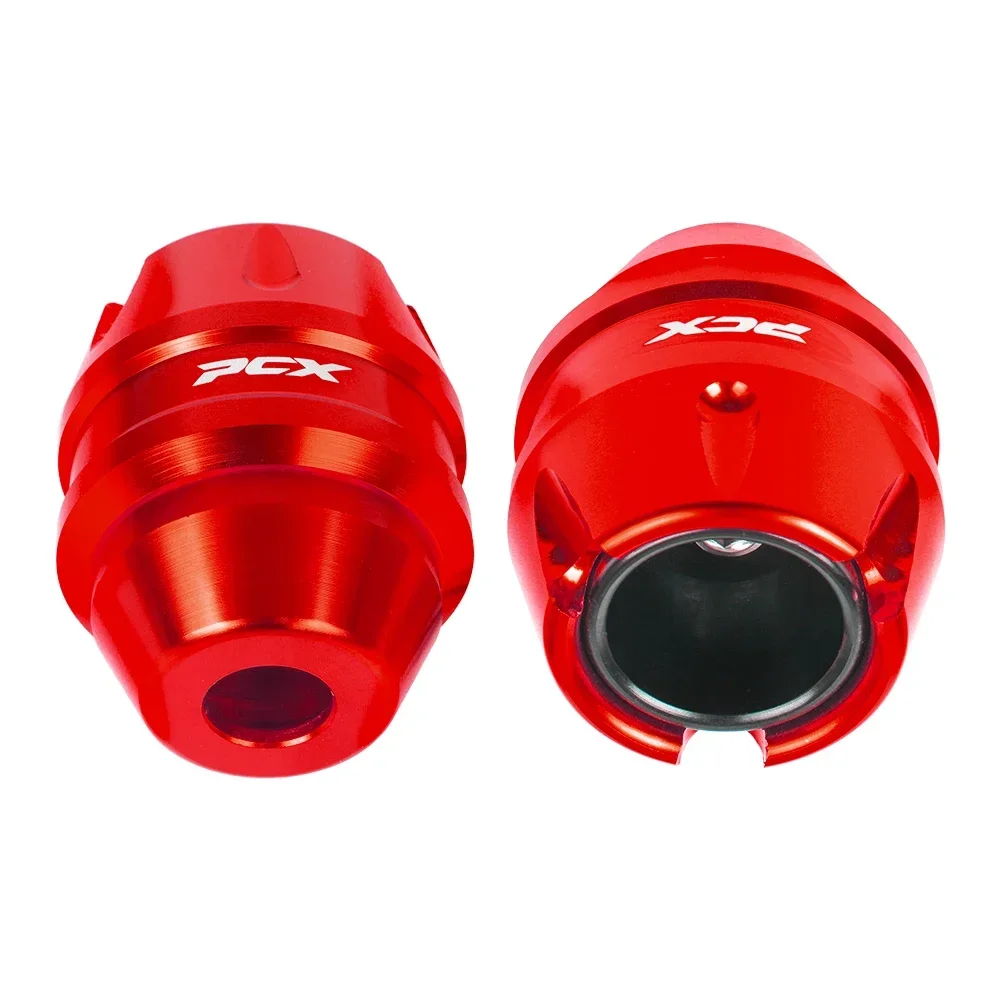 لهوندا PCX125 PCX150 PCX160 ADV150 دراجة نارية الجبهة عجلة المحور شوكة تحطم المتزلجون مكافحة تحطم غطاء الحرس حامي الملحقات