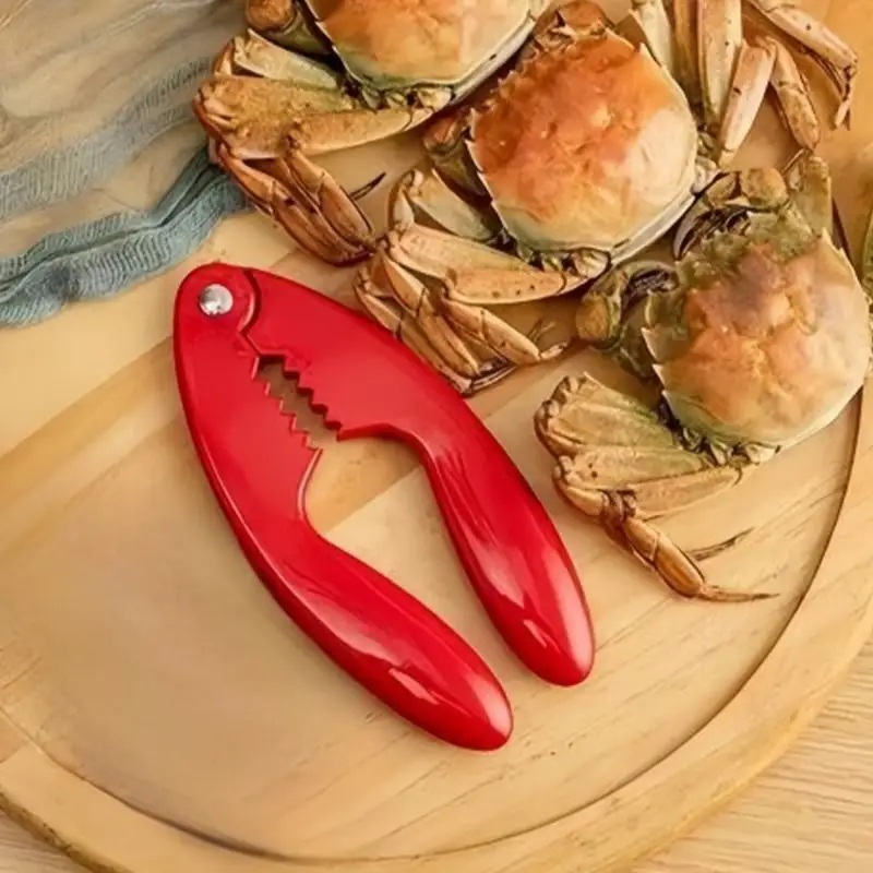 Aluminum Alloy Lobster Crackers Portable Kitchen Utensils Seafood Tools Shrimp Fruit Pliers Lobster Clamp Clip For Home Kitchens