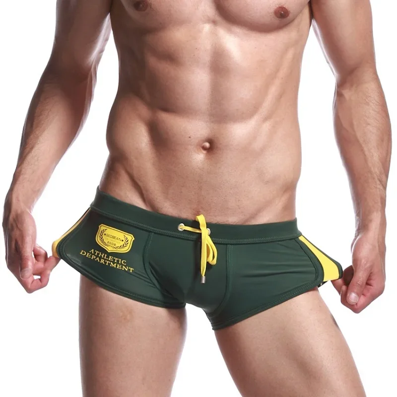 SEOBEAN new Hot Sexy Boxer uomo costumi da bagno pantaloncini traspiranti Swim boxer