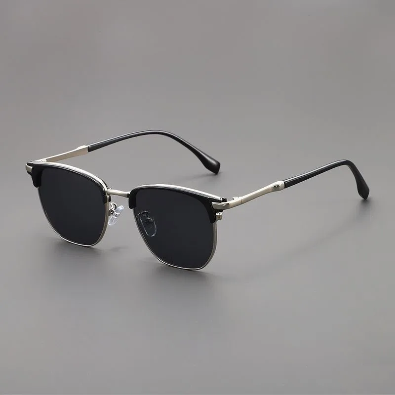 Luxury Square Sunglasses Men Women Brand Designer Trend Alloy Frame Sun Glasses Vintage Gradient Male Female Oculos Feminino view 3