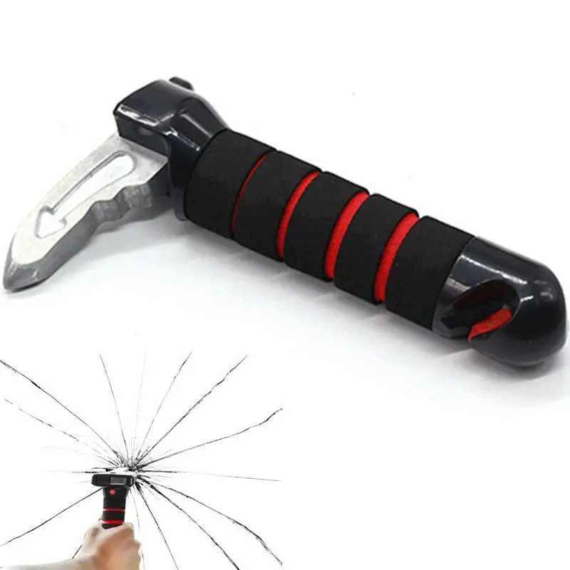 Poratble 3 In1 Car Seatbelt Cutter Safety Emergencys Escape Hammer Car Window Glass Broke Hammer Auto Outdoor Life Saving Tool