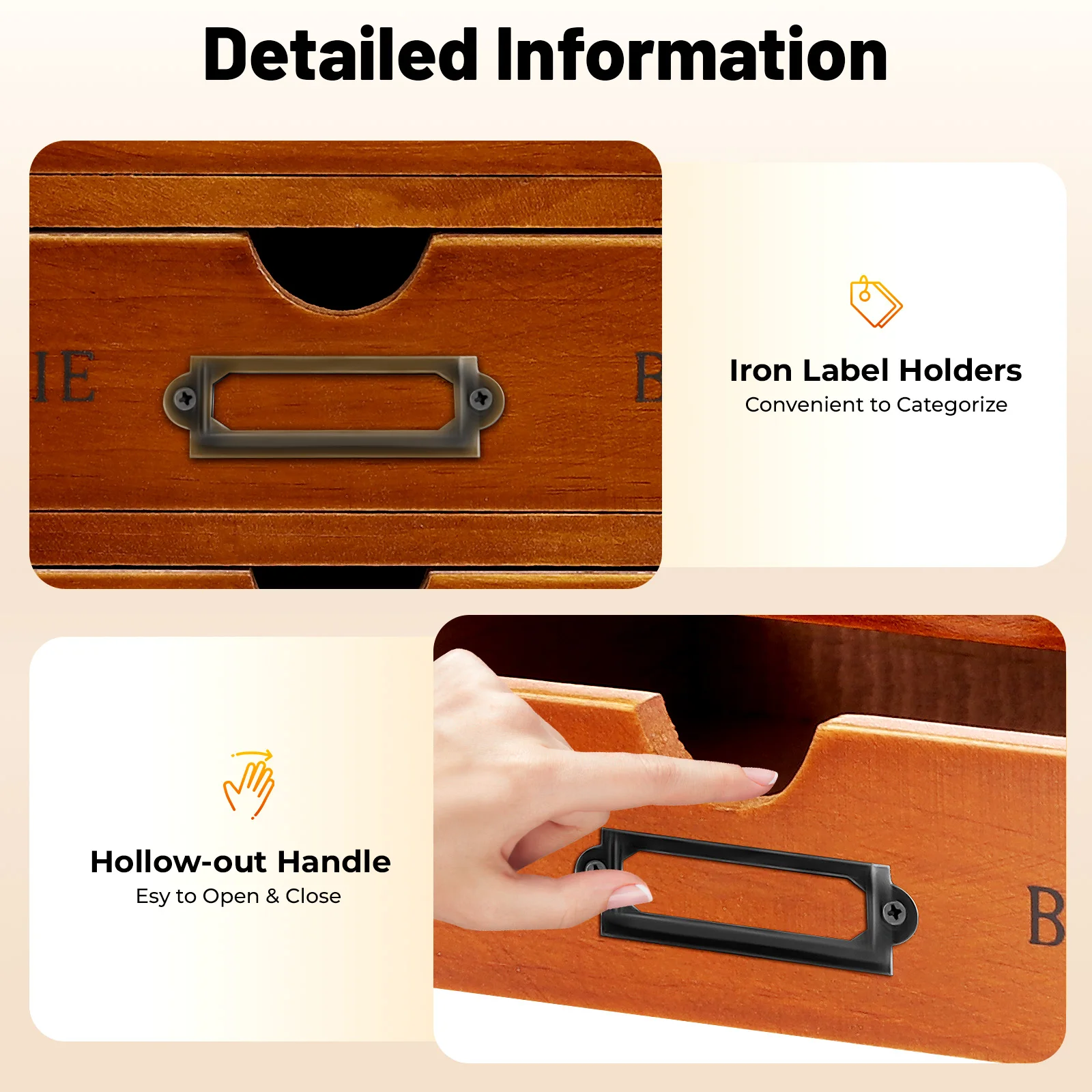 4Pcs 4-Layer 16 Drawer File Storage Box for office school to store office supplies, folders, personal items