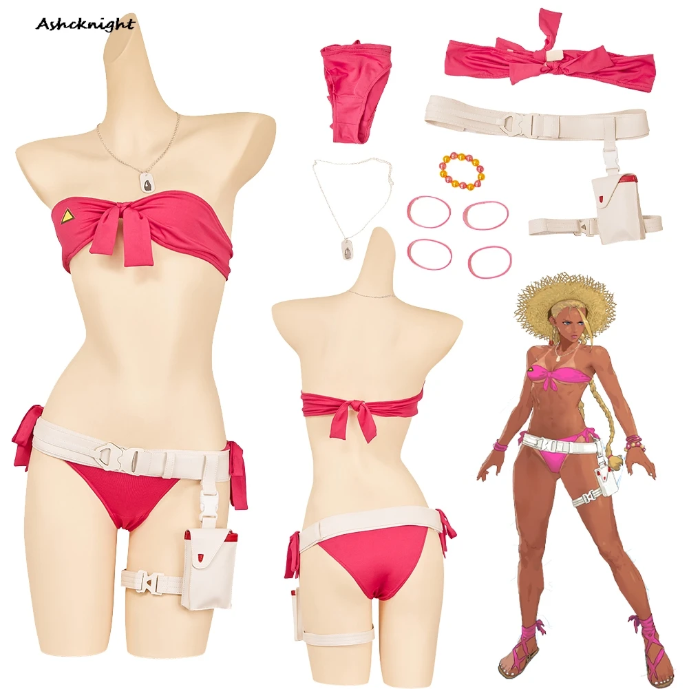 

Fighter Game SF Cosplay Cammy Red Swimsuit Clothes Party Disguise Women Adult Roleplay Halloween Costume Carnival Outfit Suits