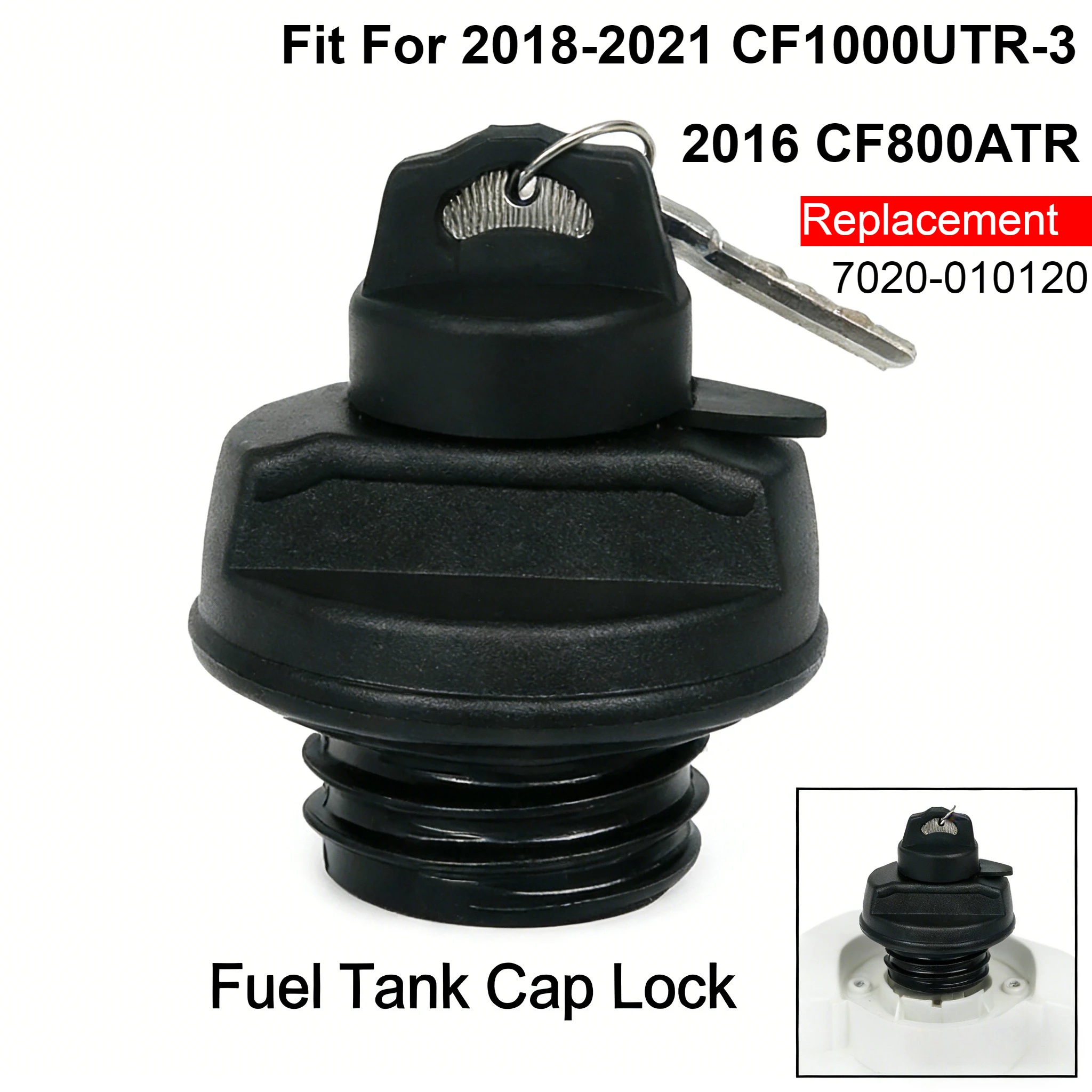 

Замок крышки топливного бака для квадроциклов Cforce ATV UTV 450 550 520 800 820 850 1000, замена 7020 010120, запчасти CFMOTO