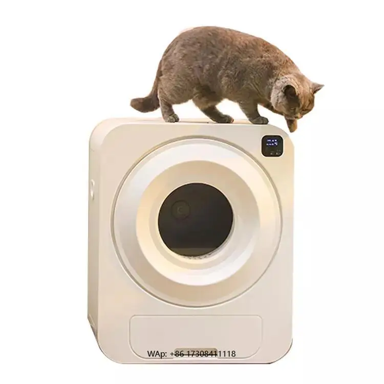 Automatic Easy Cleaning Cat Box Large Space Application Control Car Cat Box