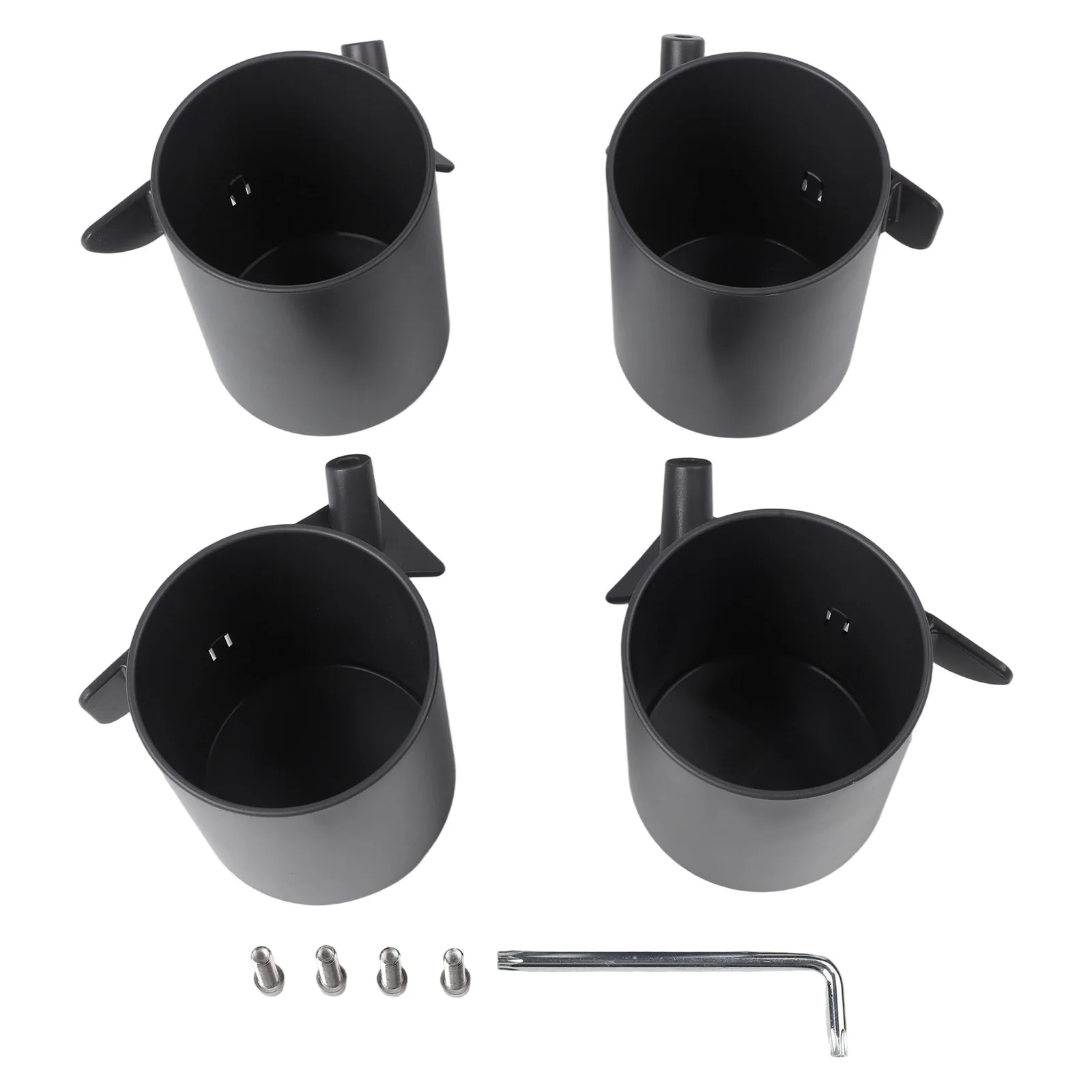 

4pcs For TESLA Model 3 Car Drink Cup Bottle Holder Auto Drink Rack Stand For Water Bottles Multifunctional Car Coffee Cup Holder