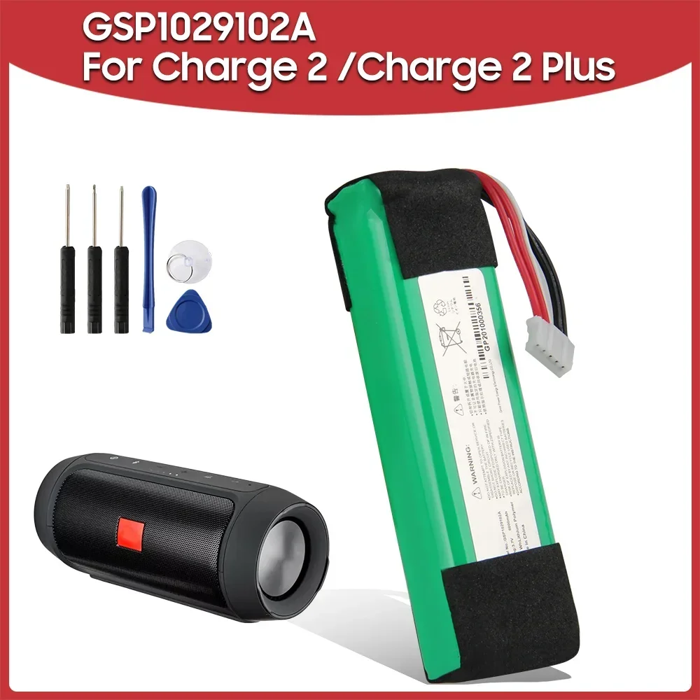 

Сменный аккумулятор GSP1029102A для JBL Charge2 plus Charge2 + Charge 2 plus Bluetooth уличный динамик премиум-акумуляторы 6000 мАч