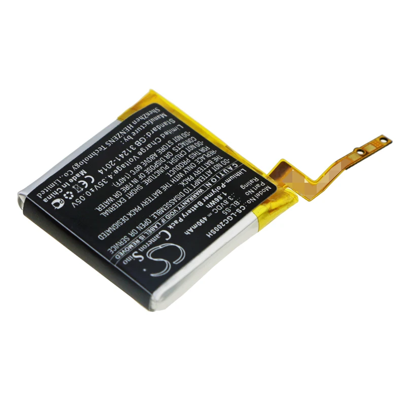 

3.8V 490mAh Smartwatch Battery BL-S5 for LG GizmoGadget VC200, 3.85V 570mAh BL-S6 for Watch Urbane Edition LTE +TOOLS KIT
