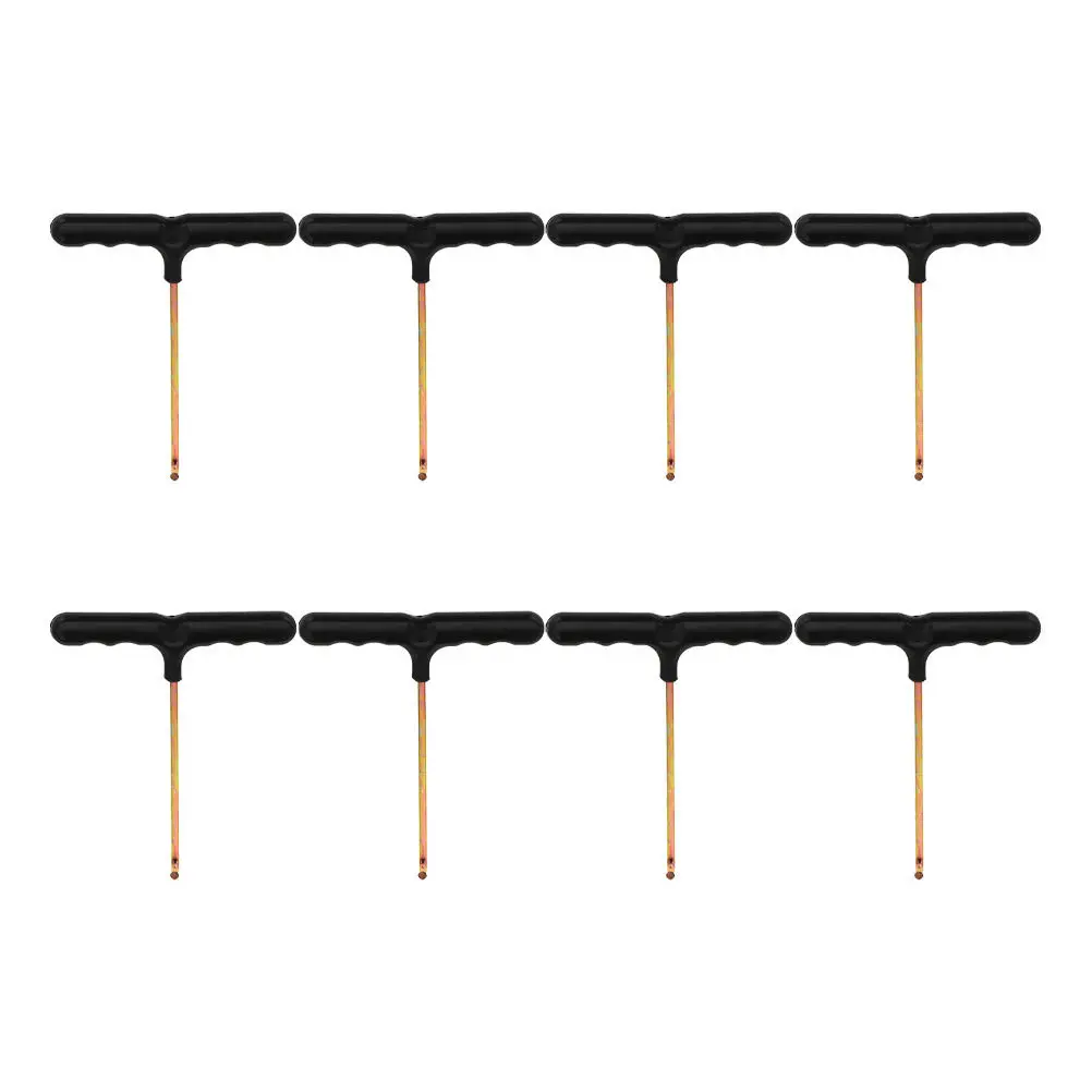 

8pcs Trampoline Spring Tool T-Hook Durable Rustproof Metal Puller For Trampoline Repair Fitness Shaping Equipment