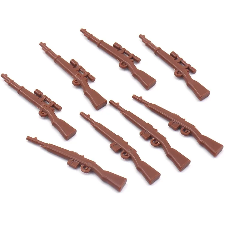 Militar WW2 Soldados 98K Rifle Guns Weapon Figura, Acessórios MOC, Blocos de Construção, Bricks Model Kits, Brinquedos Educativos para Crianças