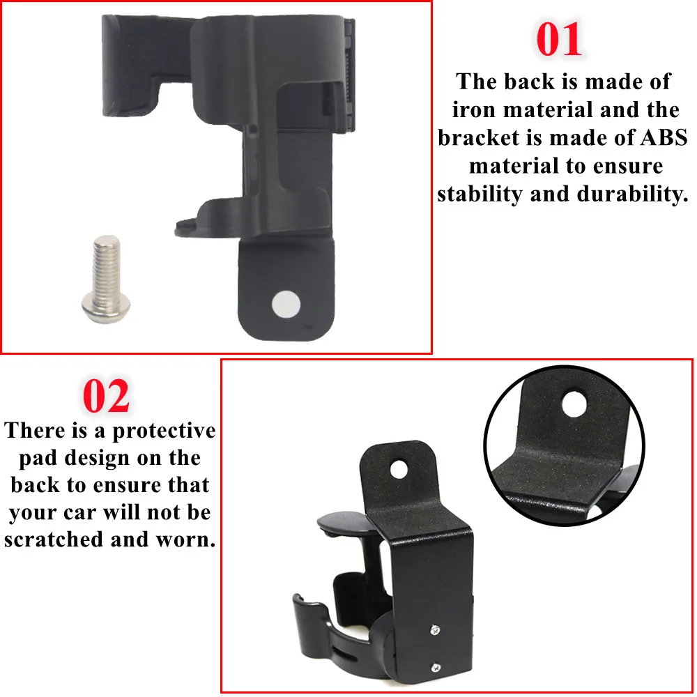 Car Phone Holder Mount Multifunction Water Cup Drink Stand Bracket for Suzuki Jimny JB64 JB74 2019-2024 Interior Accessories