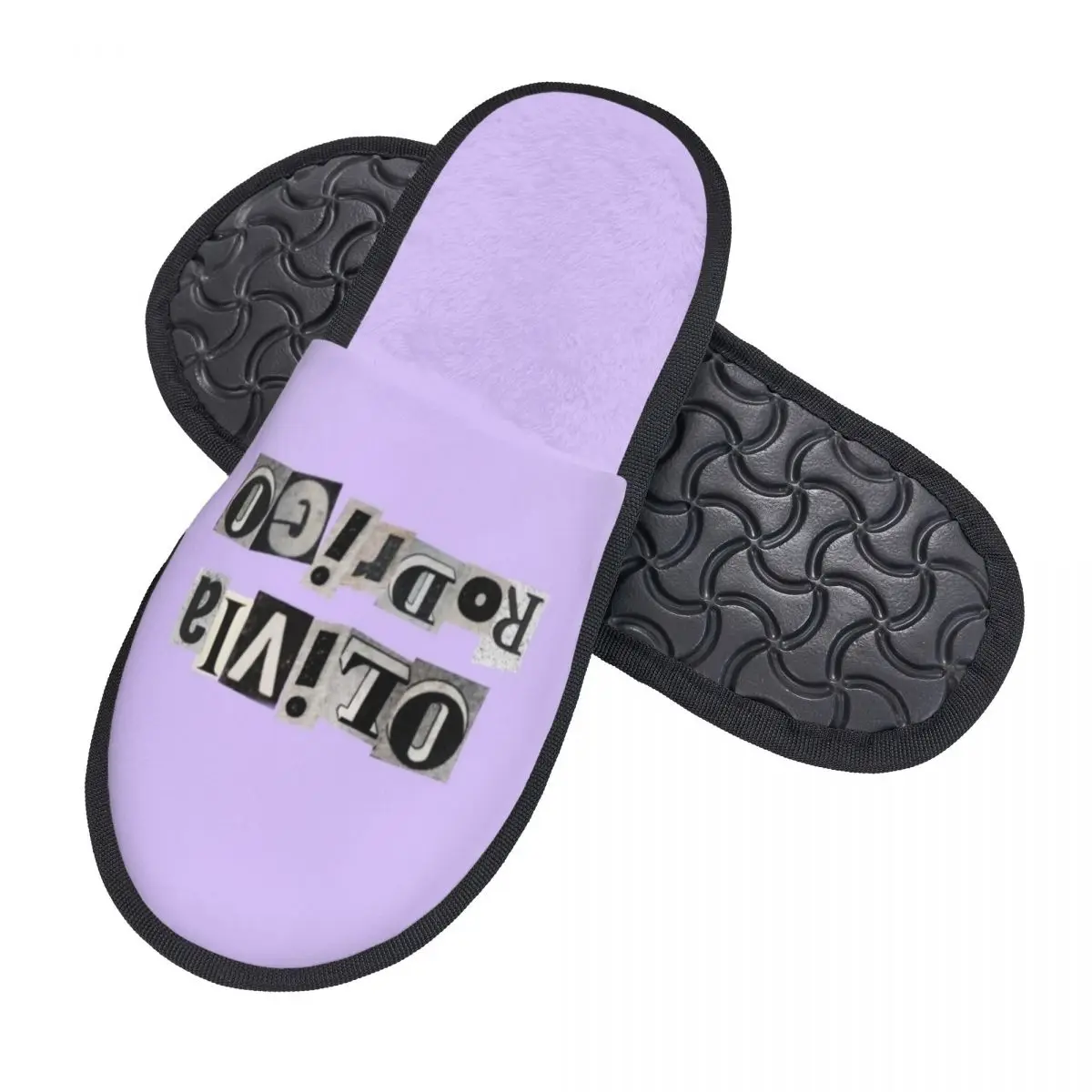 Custom Print Women Olivia Rodrigos House Slippers Soft Warm Memory Foam Fluffy Slipper Indoor Outdoor Shoes