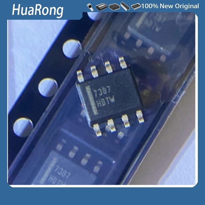 2 Pçs/lote FAN7387MX FAN7387 7387 SOP-8