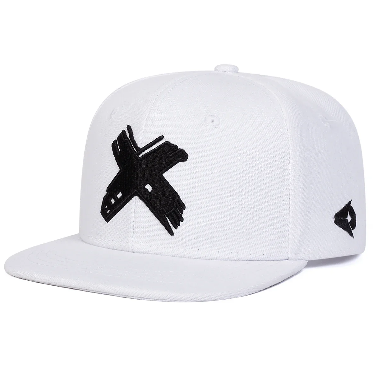 Unisex X Letter Embroidery Hip-hop Hats Spring Autumn Adjustable Casual Snapback Baseball Caps Outdoor Sunscreen Hat