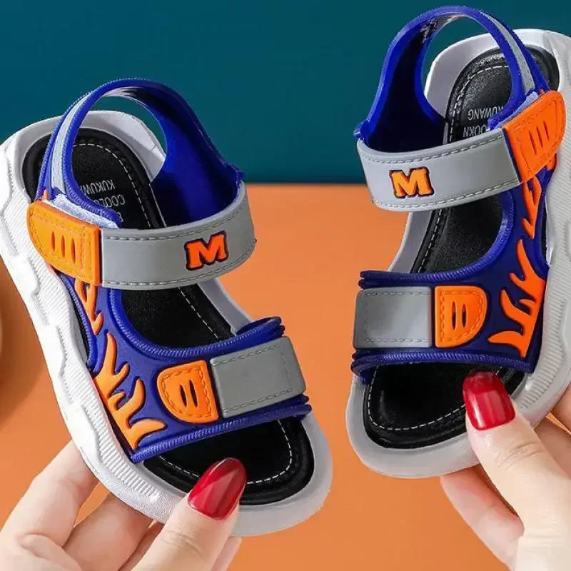 

Fashion Kids Sandals Baby Shoes Boy Soft Sole Non-slip Boys Girls Sandals Toddler Children's Shoes Summer Beach 2-10 Years