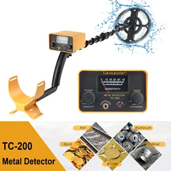 Tanxunzhe TC-200Y Upgrade Metal Detector Underground Wire Iron Metal Gold Detector Adjustable Tracker for Treasure Search New