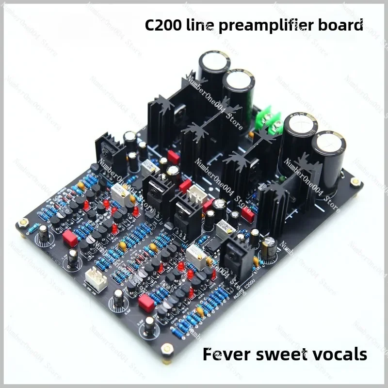 C200V Circuit Front Stage Board DC Servo HiFi Fever Amplifier Finished Board