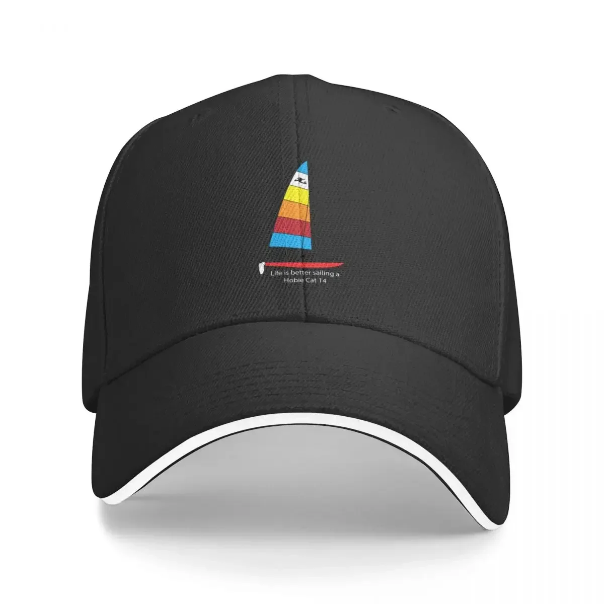 

Hobie 14 Sailboat - Life is better sailing a Hobie Cat 14 Baseball Cap birthday party Hat Hood Women's Beach Outlet 2025 Men's