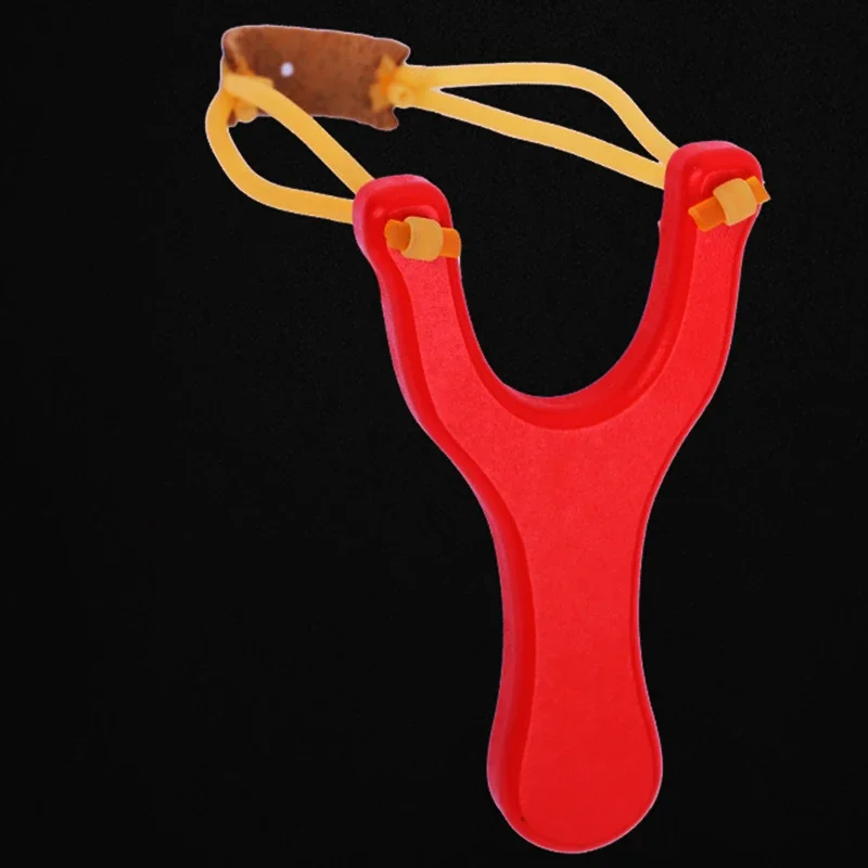 Madeira tradicional Slingshot para caça ao ar livre, Strong Rubber Band, High Precision Catapult