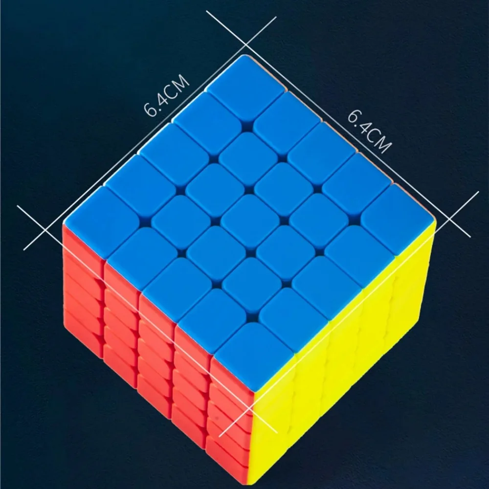 Diansheng Solar 5M 5x5x5 bez naklejek profesjonalna magiczna kostka magnetyczna 5x5 prędkość kostka Puzzle Cubo Magico edukacyjne