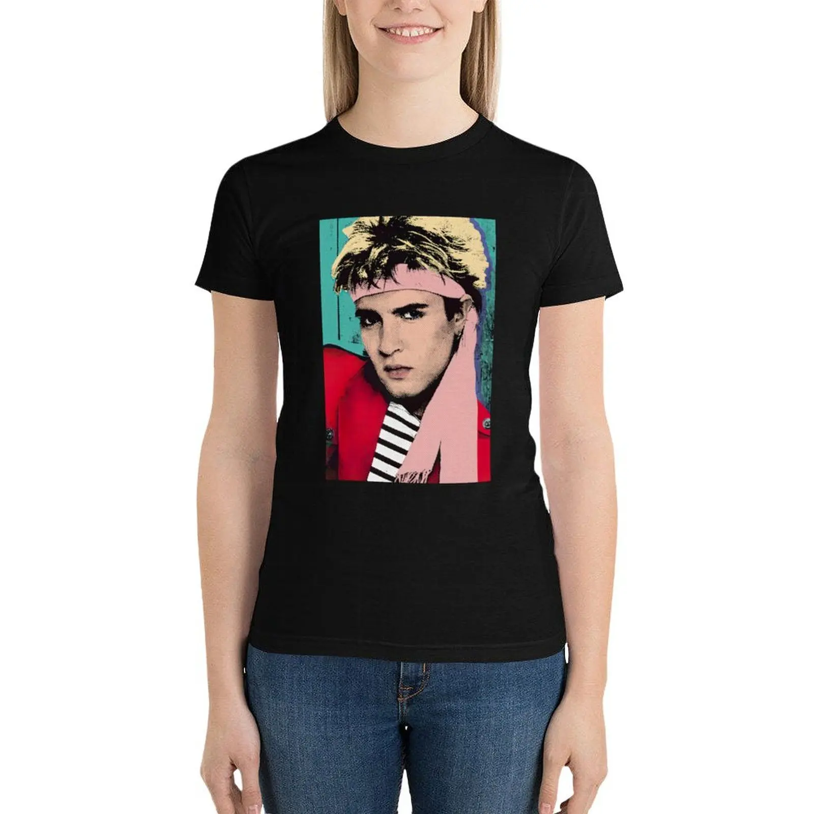 Simon Le Bon Comic T-Shirt graphics oversized funny t-shirt dress for Women graphic