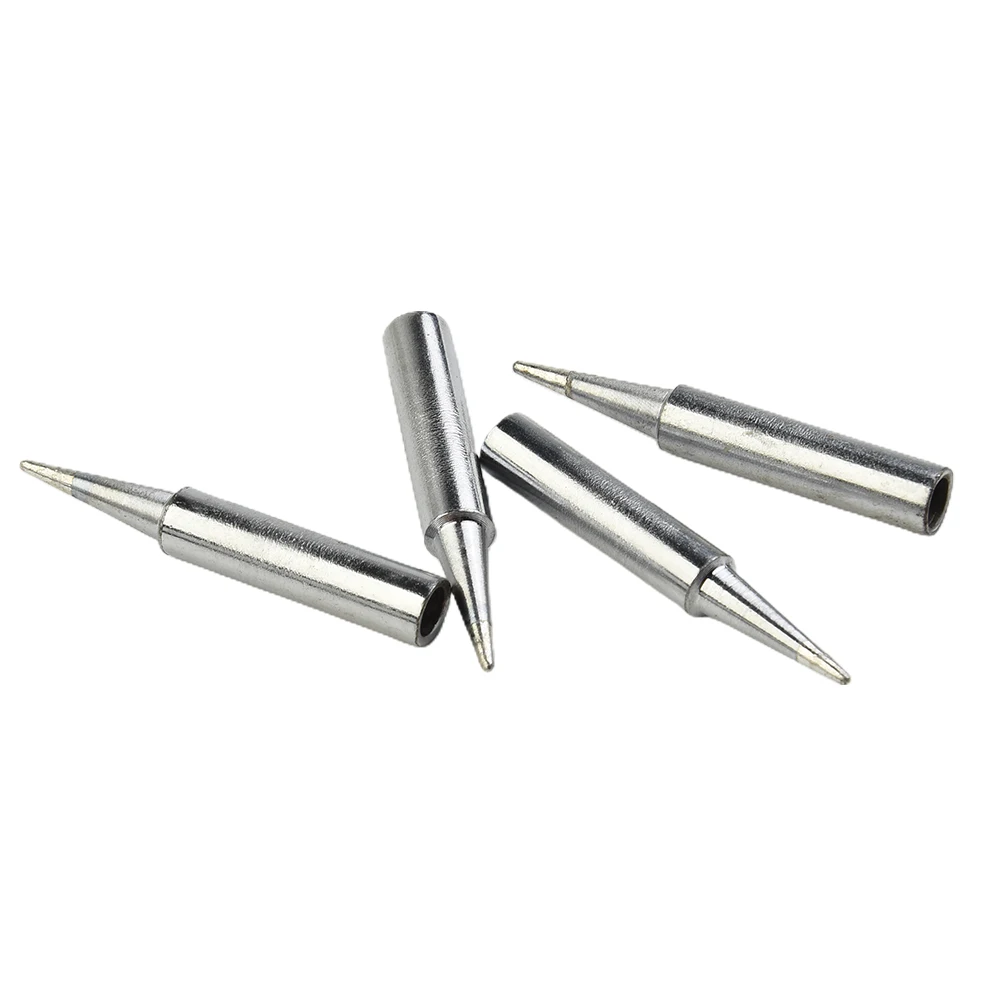 Station Solder Iron Tips Tool Welding Workshop 10pcs.900M-T-B Adapter Equipment Industrial Pure copper Rework Silver