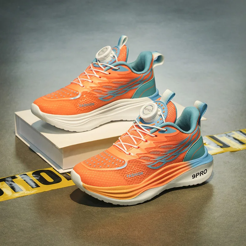 Trendy Colorful Children's Running Sneakers Size 31-40 Comfy Soft Platform Sneakers Kids Non-slip Outdoor Summer Sneakers Child