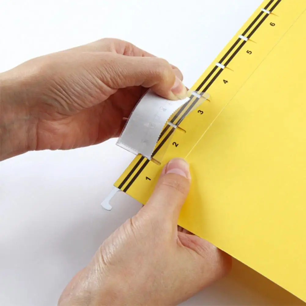 ป้ายกำกับสำหรับจัดเก็บไฟล์120แท็บแฟ้มซองแบบแขวนพร้อมป้ายแบบปรับได้เพื่อให้ง่ายต่อการจัดระเบียบตัวแทรกพลาสติกสำหรับการยื่น