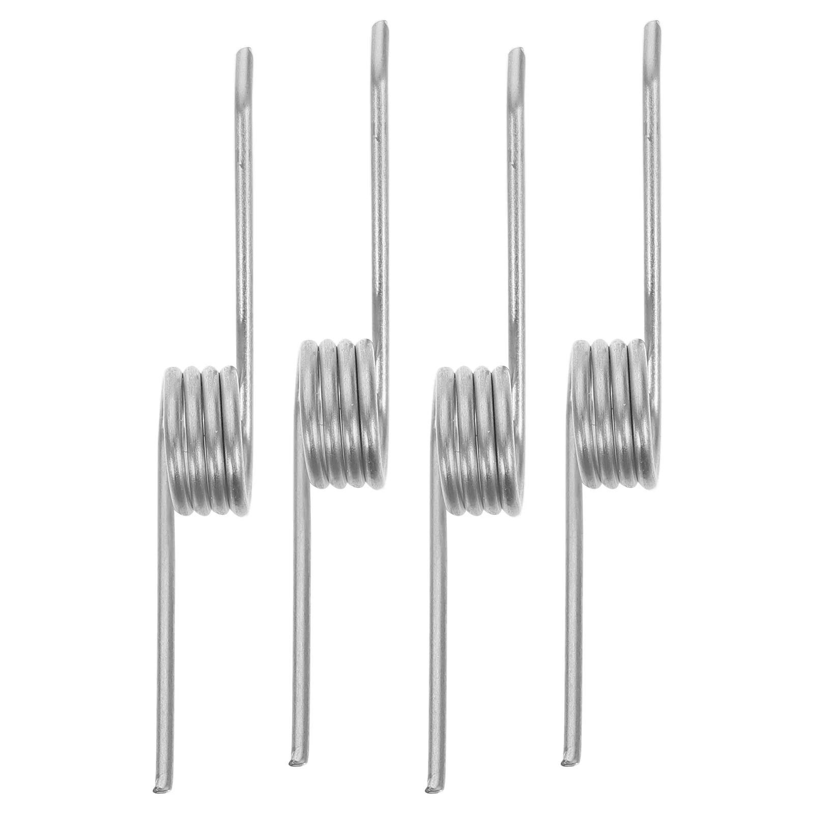 

4 pcs Trash Can Lid Tension Springs Stainless Steel Garbage Bin Replacement Torsional Spring For Foot Pedal Hand Press Waste