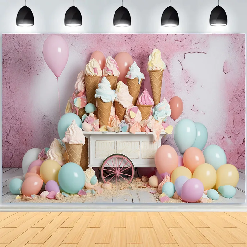 مستلزمات خلفية للتصوير الفوتوغرافي لغرفة الطفل ، تصوير عيد ميلاد سعيد ، ديكورات حفلات لحديثي الولادة ، قوس بالونات ، مظهر زهور ، خلفية صور ، ، ، ، ، من