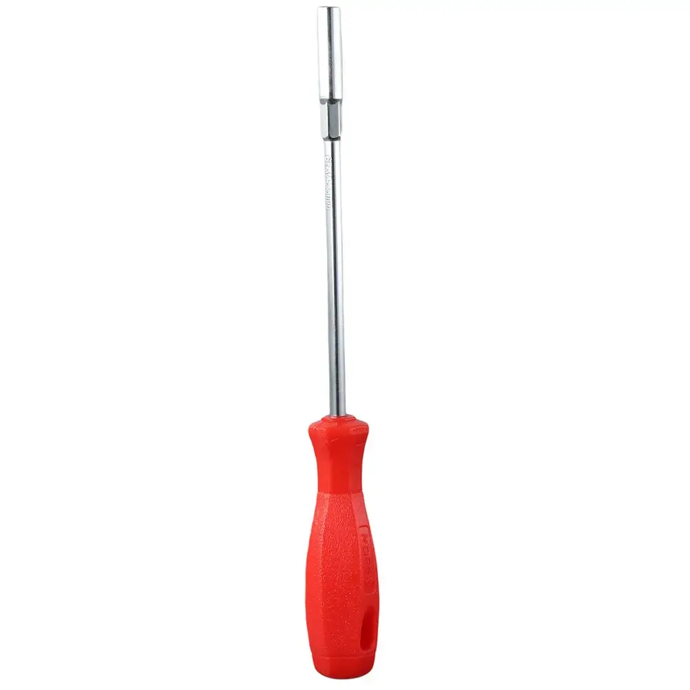 Socket Wrench 5.5mm Hex Nut Driver Lengthened Sleeve Red Handle Head Hex Bit Screwdriver Bits for Marine Auto