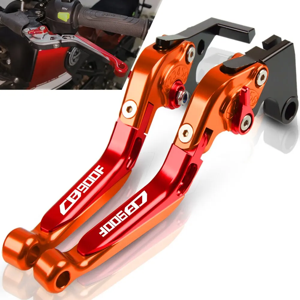 

For HONDA CB900F 2001 2002 2003 2004 2005 2006 2007 2008 Motorcycle Adjustable Extendable Brake Clutch Levers Adapter CB 900F