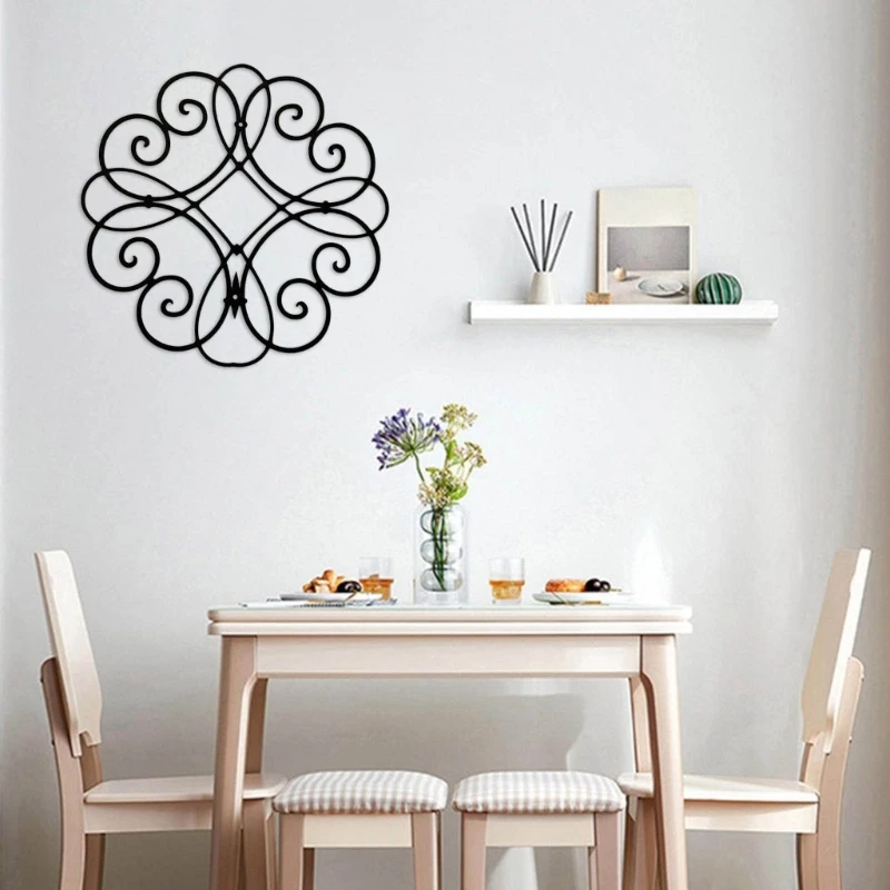 Los elegantes colgantes decorativos Metal para pared mejoran belleza tu habitación, envío directo
