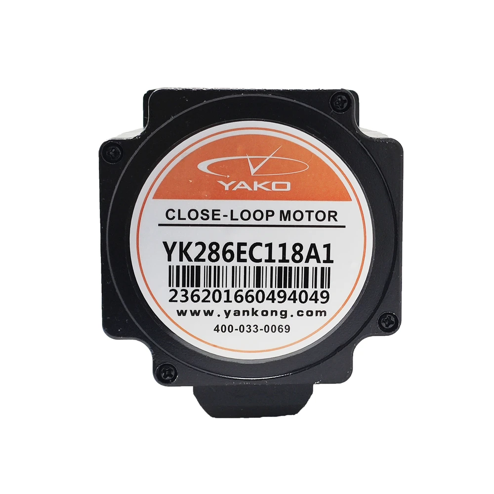 Yako-closed Loop Stepper Motor Passo Servo Fácil com Codificador Yk286ec118a1 Novo e Original