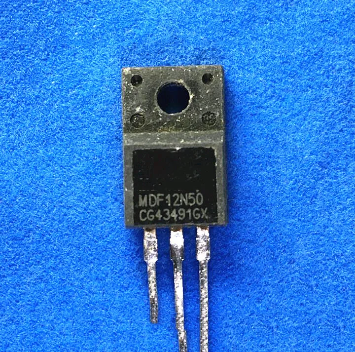 

Used 5pcs MDF12N50 12NM50ND P12NM50FP FQPF12N50C TO-220F Original disassembly