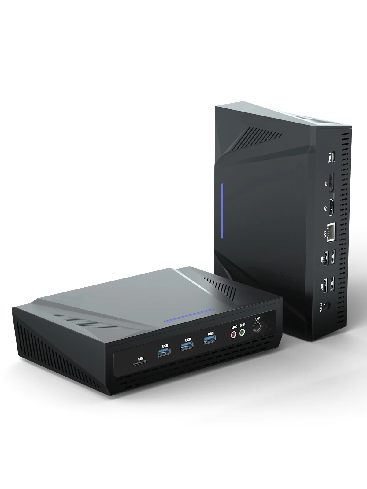 Office Mini PC Hystou Equipped Core I9-9880H 9th Generation Processor Supports 4K Output  DP and HD Type-C Win10 11