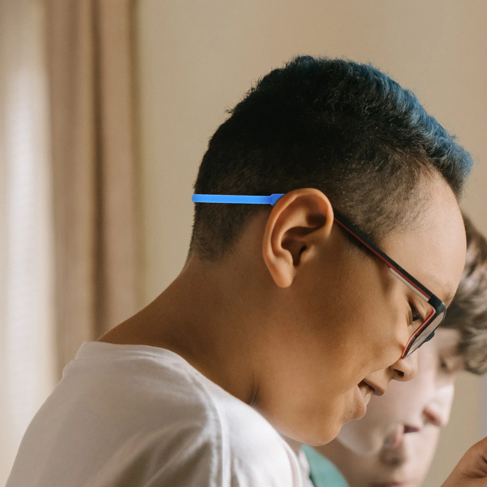 

12pcs Silicone Glasses Straps Anti-Skid Eyewear Retainer For Sports Running Swimming Outdoor Nonslip Holder Strap