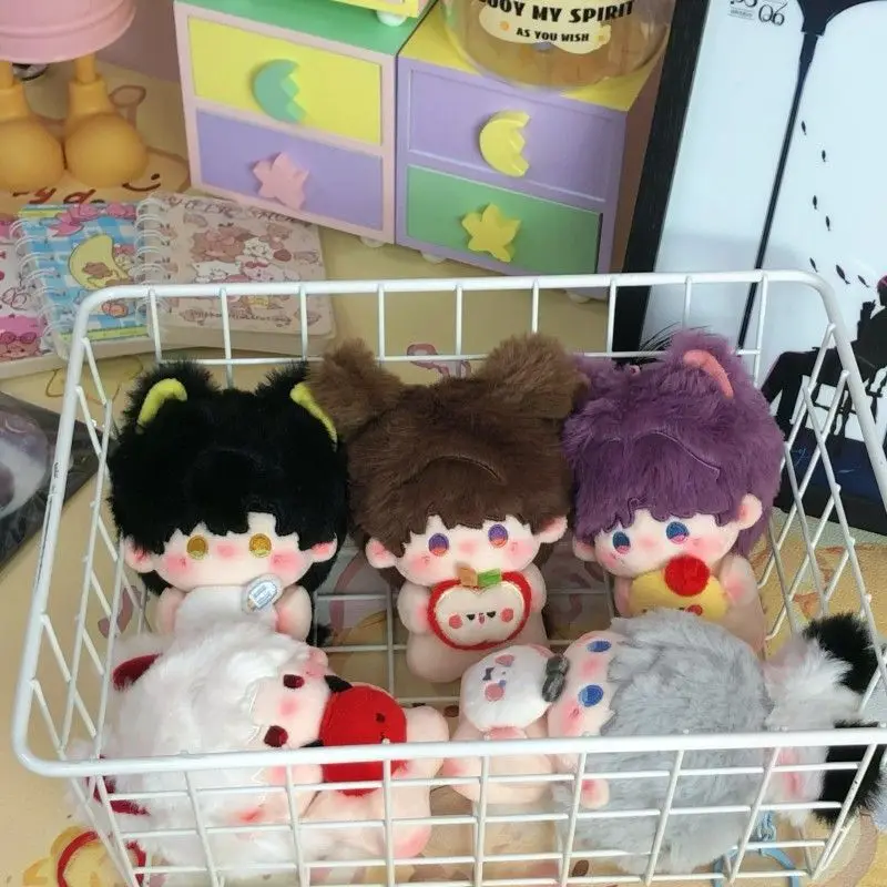 New Game Love And Deepspace Plush Toy Rafayel Xavier Zayne Caleb Sylus 10cm Animal Ear Mini Pendant Cosplay Keychain Bag Decorat