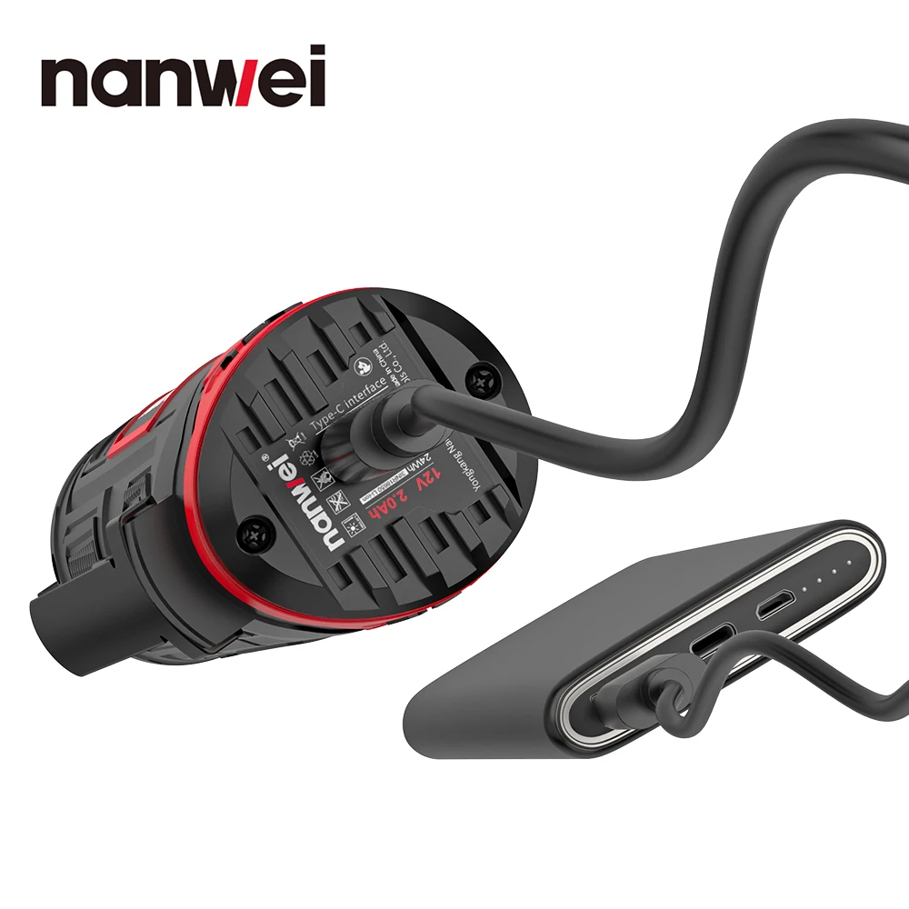 Nanwei Brushless Electric Hand Impact Drill 12V Mini Household Charging Tool Lithium Battery Multifunctional