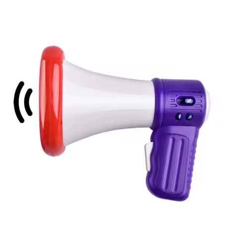 Portable Big Mouth Megaphone Funny Megaphone prank Voice Changer Handheld Children Speaker