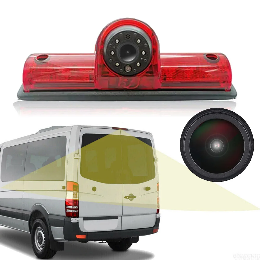 HD 1280*720 Car rear view camera for Nissan NV1500/2500/3500  S SV SL Cargo Vans Transporter 2011-2021 High Level Brake Light