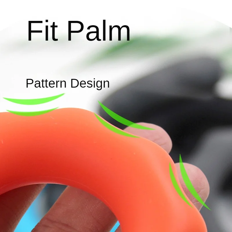 Universal Grip Strength Trainer Silicone Rings Wrist Expander Finger Trainer Grip Rehabilitation Massage Crushing Pinch Training