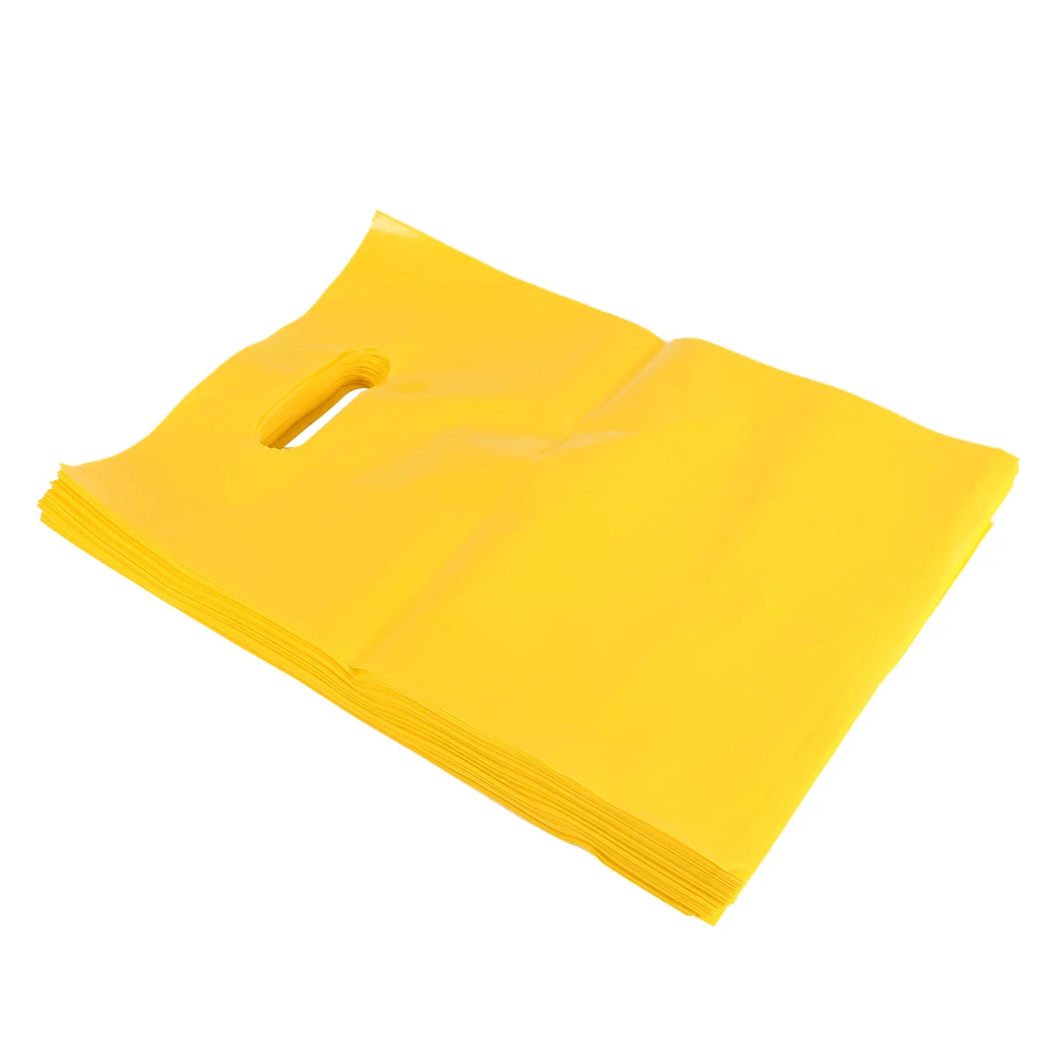 100 قطعة أكياس مسطحة من البلاستيك المتين لتخزين المواد الغذائية هدية للحفلات أكياس تخزين بتصميم مسطح ملون