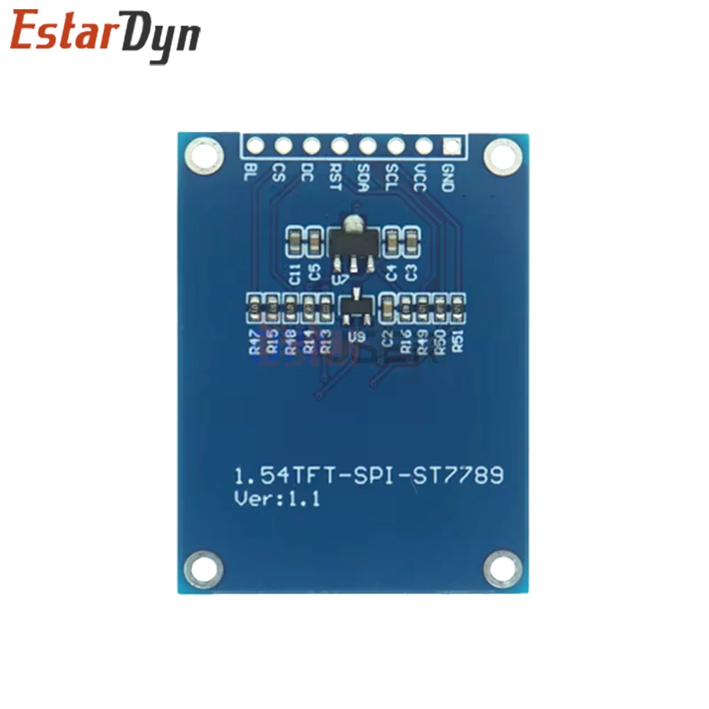 1.54 Inch IPS TFT Display 240x240, ST7789 SPI Color Screen Module for Raspberry Pi STM32