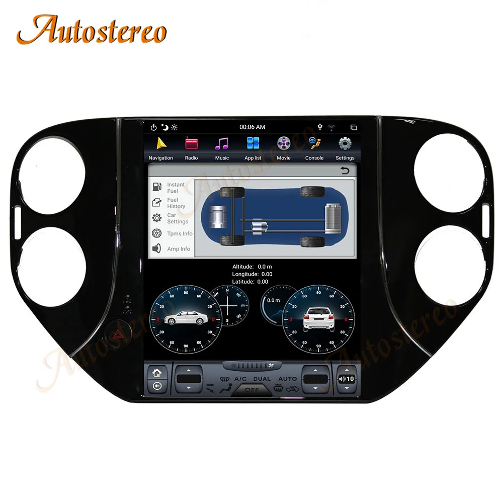 

10.4 Inch Carplay Android 13 Car GPS Navigation For VW Tiguan 2010-2016 Multimedia Player Head Unit Car Radio Car Accessories