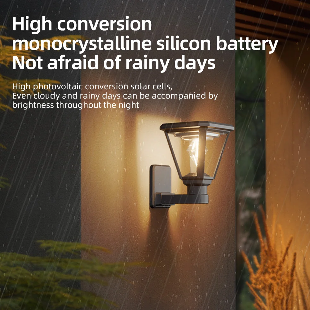3000K Warm White IP65 Solar Lawn Lamp Long 12H Working Time Wholesale Outdoor Yard Garden Landscape LED