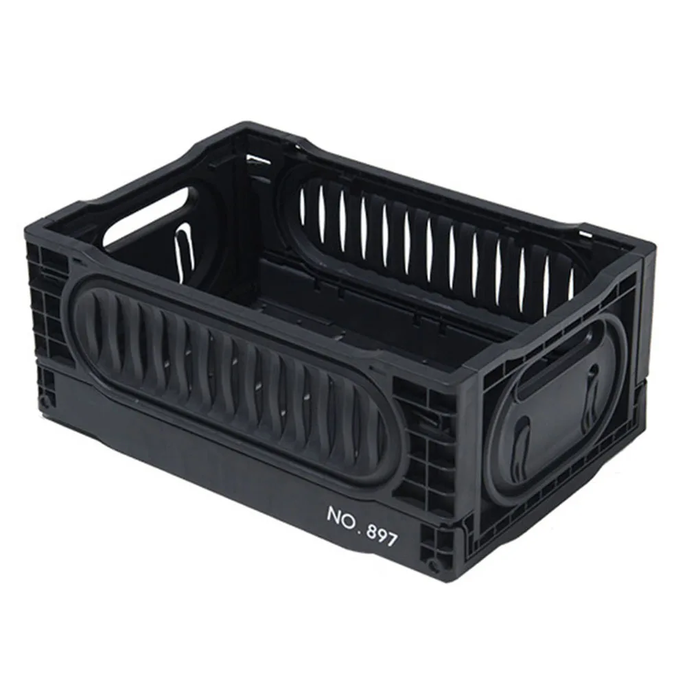 Foldable For Outdoor Storage Box with Removable Top Panel for Camping and Picnics Quick Folding Design for Easy Use