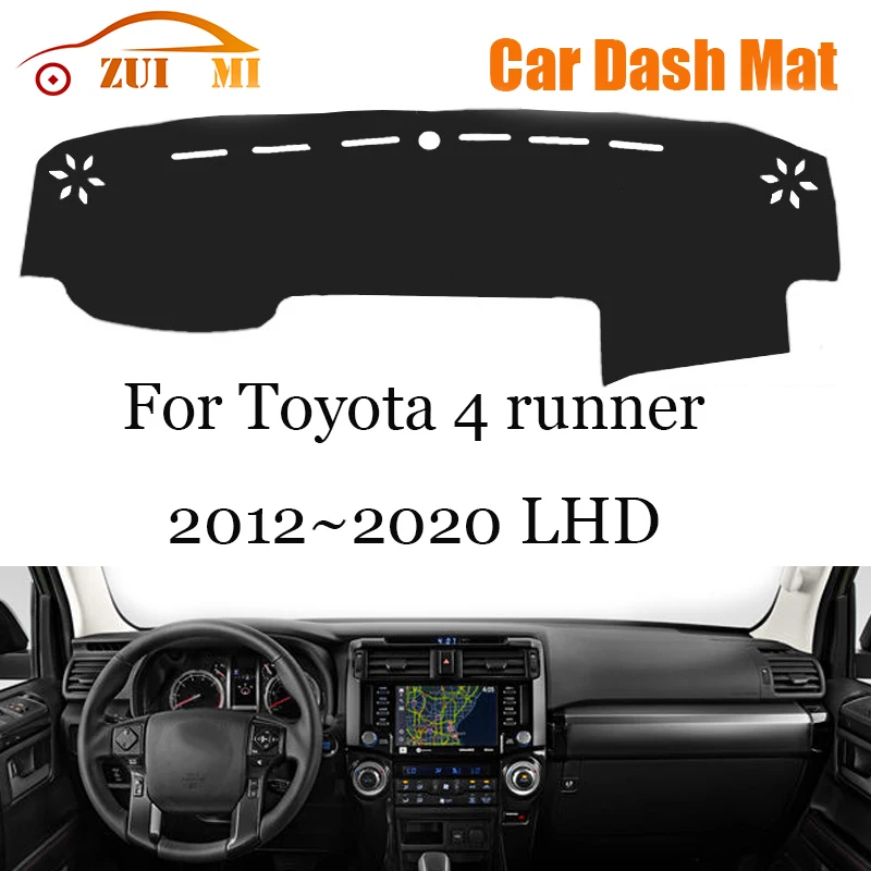 

ZUIMI Dashboard Cover Dash Mat Dashmat For Toyota 4 runner 2012~2020 LHD Dash Board Cover Pad Sun Shade