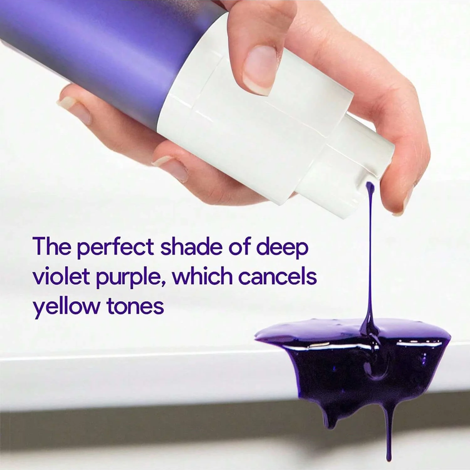 Effective Purple Corrector Serum Whitening Toothpaste Breath Freshening Remove Yellow Teeth Helps Remove Stains Teeth Whitener - view 5